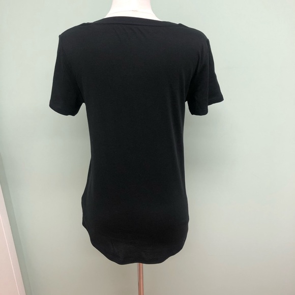 Bleu Gray | Women's Classic Tee | Casual Wear | Lightweight | Black - Picture 2 of 3